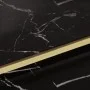 Goldener Couchtisch aus Edelstahl und gehärtetem Glas von vidaXL, Couchtisch - Ref: Foro24-350020, Preis: 157,15 €, Rabatt: %