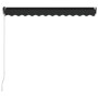 Anthracite gray manual retractable awning 350x250 cm by vidaXL, Awnings - Ref: Foro24-3051238, Price: 229,60 €, Discount: %