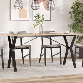 Cast iron Y-structure dining table legs 140x60x73 cm by vidaXL, Table legs - Ref: Foro24-357935, Price: 90,56 €, Discount: %