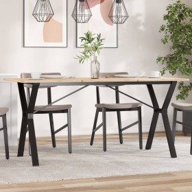 Esstischbeine aus Gusseisen mit Y-Struktur, 140 x 60 x 73 cm von vidaXL, Tischbeine - Ref: Foro24-357935, Preis: 85,93 €, Rab...