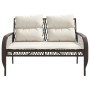 4-piece garden sofa set and brown synthetic rattan cushions by vidaXL, Garden sets - Ref: Foro24-368728, Price: 363,33 €, Dis...