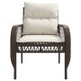 4-piece garden sofa set and brown synthetic rattan cushions by vidaXL, Garden sets - Ref: Foro24-368728, Price: 363,33 €, Dis...