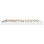 White engineered wood bed frame 200x200 cm by vidaXL, Beds and slatted bases - Ref: Foro24-841993, Price: 95,74 €, Discount: %