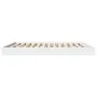 White engineered wood bed frame 200x200 cm by vidaXL, Beds and slatted bases - Ref: Foro24-841993, Price: 93,94 €, Discount: %