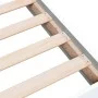 White engineered wood bed frame 200x200 cm by vidaXL, Beds and slatted bases - Ref: Foro24-841993, Price: 93,94 €, Discount: %
