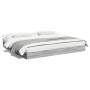 Sonoma-grauer Holzwerkstoff-Bettrahmen 200 x 200 cm von vidaXL, Betten und Lattenroste - Ref: Foro24-841998, Preis: 94,59 €, ...