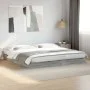 Sonoma gray engineered wood bed frame 200x200 cm by vidaXL, Beds and slatted bases - Ref: Foro24-841998, Price: 93,46 €, Disc...