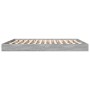 Sonoma-grauer Holzwerkstoff-Bettrahmen 200 x 200 cm von vidaXL, Betten und Lattenroste - Ref: Foro24-841998, Preis: 94,59 €, ...