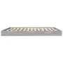 Sonoma gray engineered wood bed frame 200x200 cm by vidaXL, Beds and slatted bases - Ref: Foro24-841998, Price: 93,46 €, Disc...