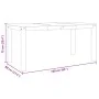 Esstisch Panama, massives weißes Kiefernholz, 160 x 80 x 75 cm von vidaXL, Küchen- und Esstische - Ref: Foro24-4005707, Preis...