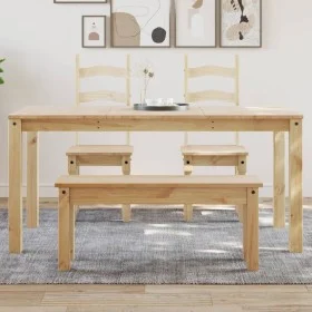 Esstisch Panama aus massivem Kiefernholz 160x80x75 cm von vidaXL, Küchen- und Esstische - Ref: Foro24-4005705, Preis: 171,54 ...