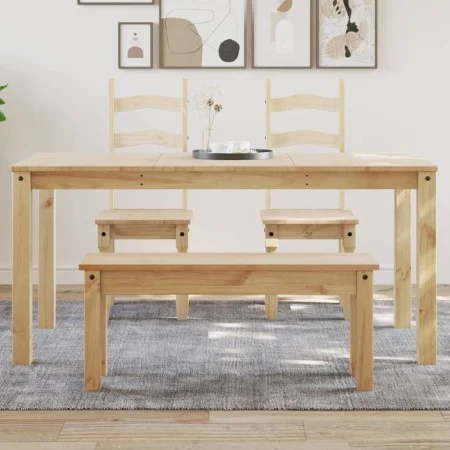 Esstisch Panama aus massivem Kiefernholz 160x80x75 cm von vidaXL, Küchen- und Esstische - Ref: Foro24-4005705, Preis: 171,54 ...