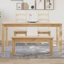 Esstisch Panama aus massivem Kiefernholz 160x80x75 cm von vidaXL, Küchen- und Esstische - Ref: Foro24-4005705, Preis: 174,51 ...