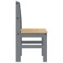 Panama dining chairs 2 units gray pine wood 40x46x90 cm by vidaXL, dining chairs - Ref: Foro24-4005730, Price: 104,73 €, Disc...