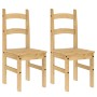 Sillas de comedor 2 uds madera maciza de pino 40x46x99 cm de vidaXL, Sillas de comedor - Ref: Foro24-4005726, Precio: 124,67 ...