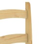 Sillas de comedor 2 uds madera maciza de pino 40x46x99 cm de vidaXL, Sillas de comedor - Ref: Foro24-4005726, Precio: 124,67 ...