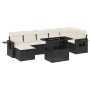 8-piece garden sofa set and black synthetic rattan cushions by vidaXL, Garden sets - Ref: Foro24-3274986, Price: 493,11 €, Di...