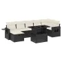 8-piece garden sofa set and black synthetic rattan cushions by vidaXL, Garden sets - Ref: Foro24-3274986, Price: 517,86 €, Di...