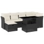 7-piece garden sofa set with black synthetic rattan cushions by vidaXL, Garden sets - Ref: Foro24-3274656, Price: 448,47 €, D...