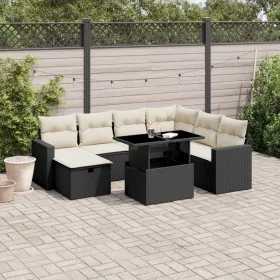 8-piece garden sofa set and black synthetic rattan cushions by vidaXL, Garden sets - Ref: Foro24-3274836, Price: 512,76 €, Di...