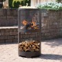 RedFire Brasero Buffalo de acero negro mate 44x90 cm de RedFire, Chimeneas - Ref: Foro24-428832, Precio: 180,04 €, Descuento: %