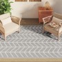 Alfombra de exterior PP gris 160x230 cm de vidaXL, Protectores para exterior - Ref: Foro24-368543, Precio: 38,77 €, Descuento: %