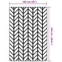 Alfombra de exterior PP gris 160x230 cm de vidaXL, Protectores para exterior - Ref: Foro24-368543, Precio: 38,77 €, Descuento: %