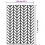 Grauer PP-Außenteppich 160x230 cm von vidaXL, Outdoor-Protektoren - Ref: Foro24-368543, Preis: 41,35 €, Rabatt: %
