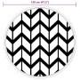 Gray PP outdoor rug Ø120 cm by vidaXL, Outdoor protectors - Ref: Foro24-368522, Price: 21,50 €, Discount: %