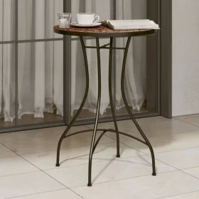 Terracotta ceramic mosaic bistro table Ø50x70 cm by vidaXL, Garden tables - Ref: Foro24-4003398, Price: 77,43 €, Discount: %