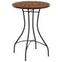 Terracotta ceramic mosaic bistro table Ø50x70 cm by vidaXL, Garden tables - Ref: Foro24-4003398, Price: 77,43 €, Discount: %