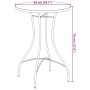 Bistrotisch aus Terrakotta-Keramikmosaik Ø50x70 cm von vidaXL, Gartentische - Ref: Foro24-4003398, Preis: 81,55 €, Rabatt: %