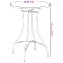 Terracotta ceramic mosaic bistro table Ø50x70 cm by vidaXL, Garden tables - Ref: Foro24-4003398, Price: 77,43 €, Discount: %
