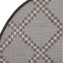 Alfombra de exterior PP marrón Ø120 cm de vidaXL, Protectores para exterior - Ref: Foro24-368478, Precio: 18,30 €, Descuento: %