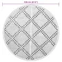 Alfombra de exterior PP marrón Ø120 cm de vidaXL, Protectores para exterior - Ref: Foro24-368478, Precio: 18,30 €, Descuento: %