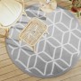 Gray PP outdoor rug Ø160 cm by vidaXL, Outdoor protectors - Ref: Foro24-368467, Price: 26,17 €, Discount: %