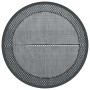 Alfombra de exterior PP gris Ø160 cm de vidaXL, Protectores para exterior - Ref: Foro24-368459, Precio: 25,00 €, Descuento: %