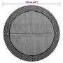Gray PP outdoor rug Ø160 cm by vidaXL, Outdoor protectors - Ref: Foro24-368459, Price: 25,00 €, Discount: %