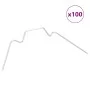 Greenhouse clips 100 units W type galvanized steel by vidaXL, Gardening accessories - Ref: Foro24-4009385, Price: 10,07 €, Di...