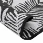 Schwarz-weißer PP-Außenteppich Ø160 cm von vidaXL, Outdoor-Protektoren - Ref: Foro24-368471, Preis: 29,91 €, Rabatt: %
