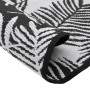 Schwarz-weißer PP-Außenteppich Ø160 cm von vidaXL, Outdoor-Protektoren - Ref: Foro24-368471, Preis: 30,53 €, Rabatt: %
