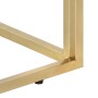 Stainless steel coffee table solid wood naughty gold by vidaXL, Coffee table - Ref: Foro24-350022, Price: 109,61 €, Discount: %
