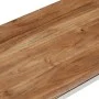 Konsolentisch aus Edelstahl und massivem Akazienholz in Silber von vidaXL, Seitentische - Ref: Foro24-350015, Preis: 84,20 €,...