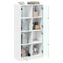 High sideboard with white engineered wood doors 68x37x142 cm by vidaXL, Sideboards - Ref: Foro24-3295857, Price: 126,40 €, Di...