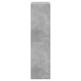 Tall sideboard with concrete gray wood doors 68x37x142 cm by vidaXL, Sideboards - Ref: Foro24-3295860, Price: 139,77 €, Disco...