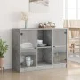 Concrete gray engineered wood sideboard 102x37x75.5 cm by vidaXL, Sideboards - Ref: Foro24-3295874, Price: 94,78 €, Discount: %