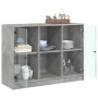 Betongraues Sideboard aus Holzwerkstoff, 102 x 37 x 75,5 cm von vidaXL, Sideboards - Ref: Foro24-3295874, Preis: 96,75 €, Rab...