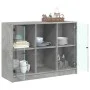 Concrete gray engineered wood sideboard 102x37x75.5 cm by vidaXL, Sideboards - Ref: Foro24-3295874, Price: 94,78 €, Discount: %