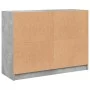 Concrete gray engineered wood sideboard 102x37x75.5 cm by vidaXL, Sideboards - Ref: Foro24-3295874, Price: 94,78 €, Discount: %
