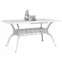 Weißer Gartentisch aus Aluminiumguss, 150 x 90 x 72 cm von vidaXL, Gartentische - Ref: Foro24-4002805, Preis: 462,34 €, Rabat...